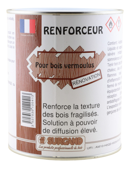 RENFORCEUR POUR BOIS VERMOULUS