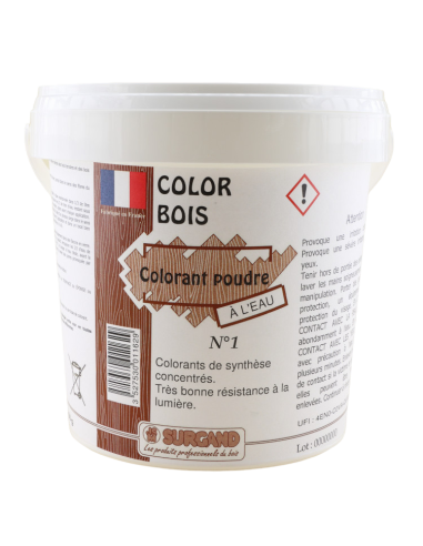 COLORANT POUDRE COLOR BOIS 250 grammes