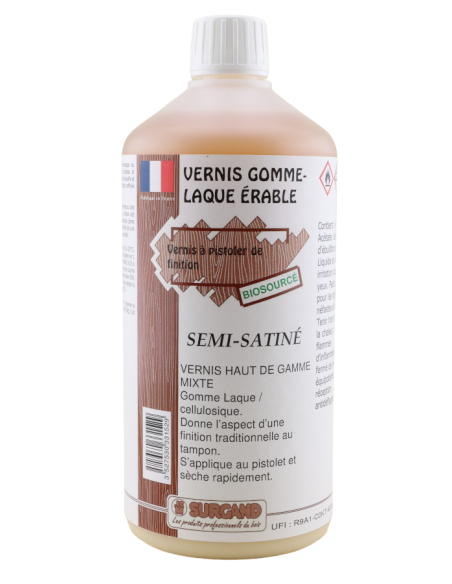 VERNIS GOMME LAQUE ERABLE