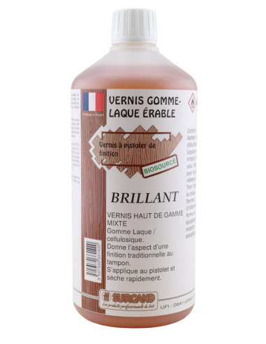 VERNIS GOMME LAQUE ERABLE