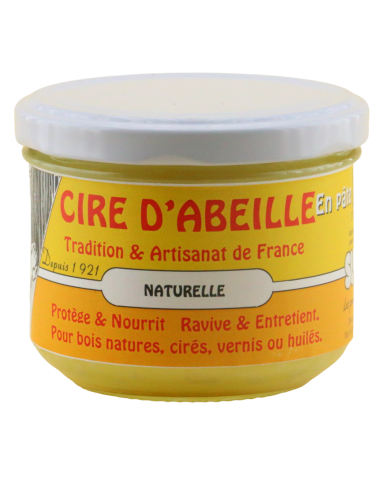 CIRE D'ABEILLE EN PATE NATURELLE