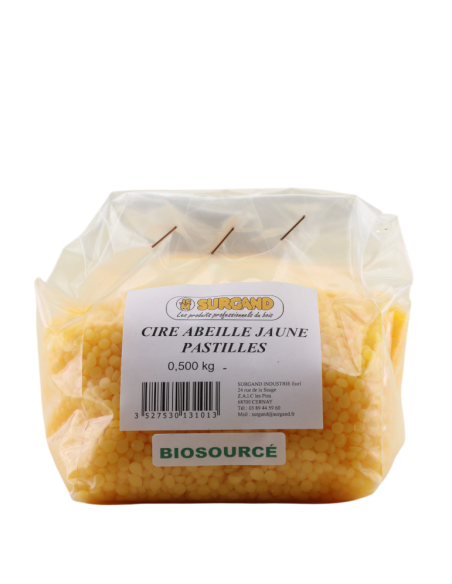 CIRE ABEILLE JAUNE PASTILLES